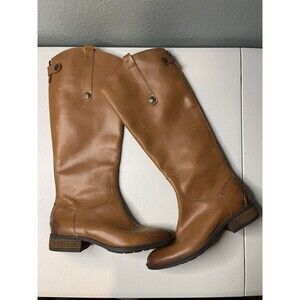 Sam Edelman Women's Brown  "Penny" Tall Leather Boot Size 8.5 M